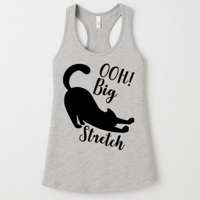 Big Stretch Funny Cat Lover Womens Tank Top