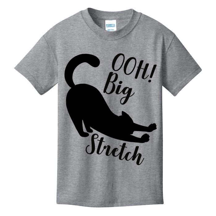 Big Stretch Funny Cat Lover Kids T-Shirt