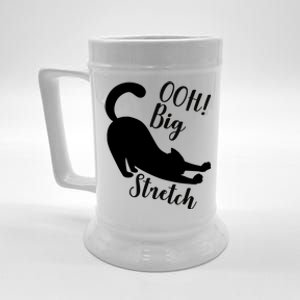 Big Stretch Funny Cat Lover Beer Stein