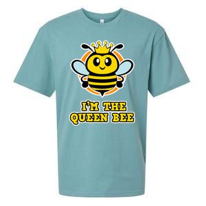 Bee Shirt For Women And Girls I'm The Queen Bee TShirt Sueded Cloud Jersey T-Shirt