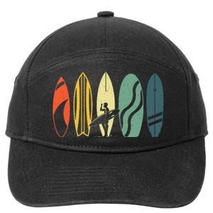 Best Surfboard For Surfing Surfer Surfboard 7-Panel Snapback Hat