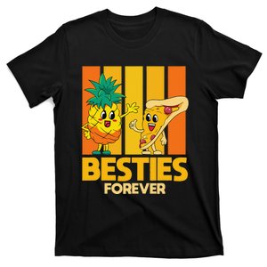 Bestie Squad For Best Friend Pineapple Pizza T-Shirt