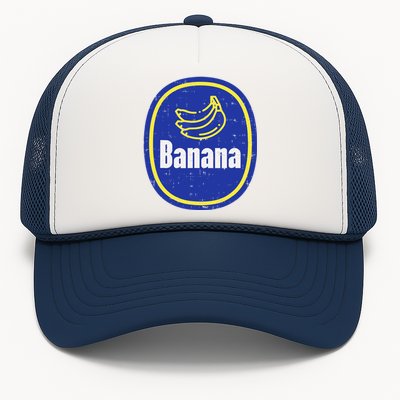 Banana Sticker Funny Fruit Lazy DIY Easy Halloween Costume Trucker Hat