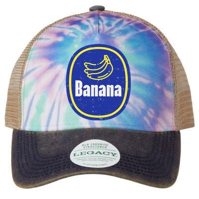 Banana Sticker Funny Fruit Lazy DIY Easy Halloween Costume Legacy Tie Dye Trucker Hat