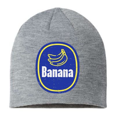 Banana Sticker Funny Fruit Lazy DIY Easy Halloween Costume Sustainable Beanie