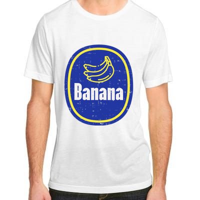 Banana Sticker Funny Fruit Lazy DIY Easy Halloween Costume Adult ChromaSoft Performance T-Shirt