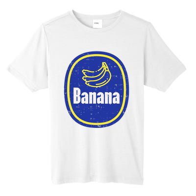 Banana Sticker Funny Fruit Lazy DIY Easy Halloween Costume Tall Fusion ChromaSoft Performance T-Shirt