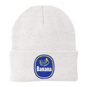 Banana Sticker Funny Fruit Lazy DIY Easy Halloween Costume Knit Cap Winter Beanie