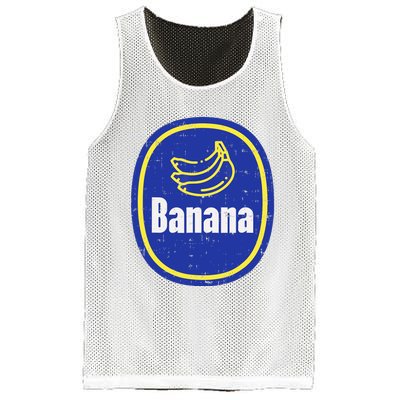 Banana Sticker Funny Fruit Lazy DIY Easy Halloween Costume Mesh Reversible Basketball Jersey Tank