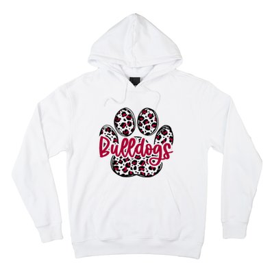 Bulldog School Football Team Mascot Spirit Game Day Hoodie