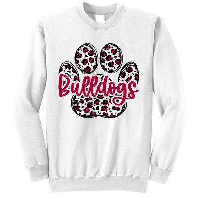 Bulldog School Football Team Mascot Spirit Game Day Sweatshirt