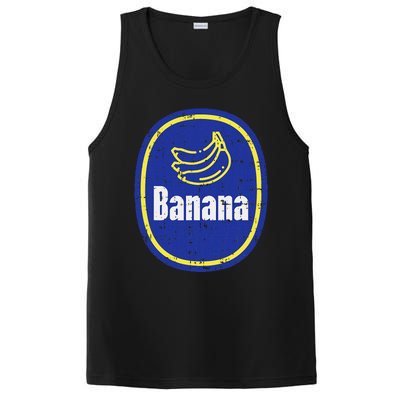 Banana Sticker Funny Fruit Lazy Diy Easy Halloween Costume PosiCharge Competitor Tank