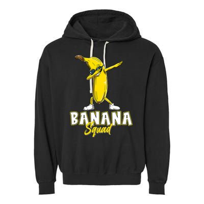 Banana Squad Funny Dabbing Garment-Dyed Fleece Hoodie