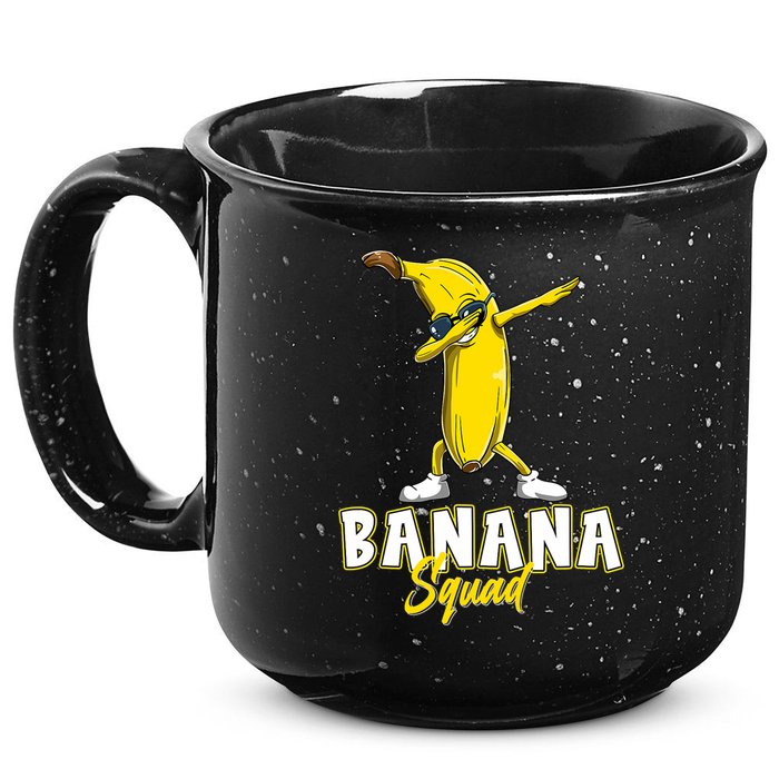 Banana Squad Funny Dabbing 15oz Campfire Ceramic Mug