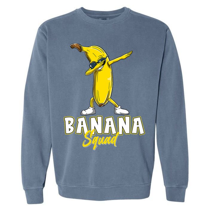 Banana Squad Funny Dabbing Garment-Dyed Sweatshirt