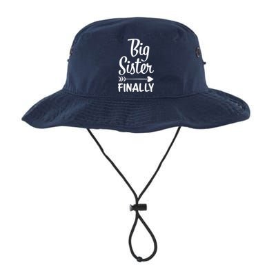 Big Sister Finally Kids Big Sister Legacy Cool Fit Booney Bucket Hat