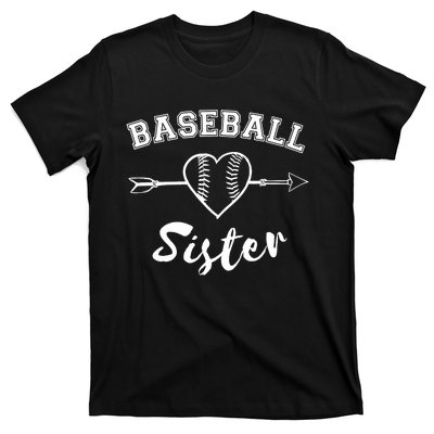 Baseball Sister Family T-Shirt