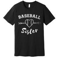 Baseball Sister Family Premium T-Shirt