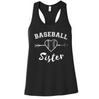 Baseball Sister Family Women's Racerback Tank