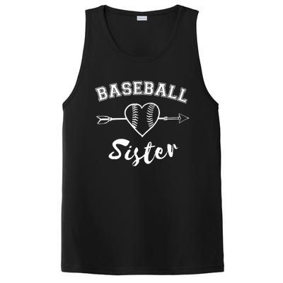 Baseball Sister Family PosiCharge Competitor Tank