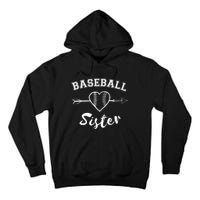 Baseball Sister Family Tall Hoodie