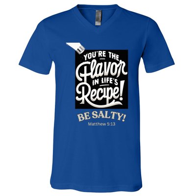 Be Salty Flavor V-Neck T-Shirt