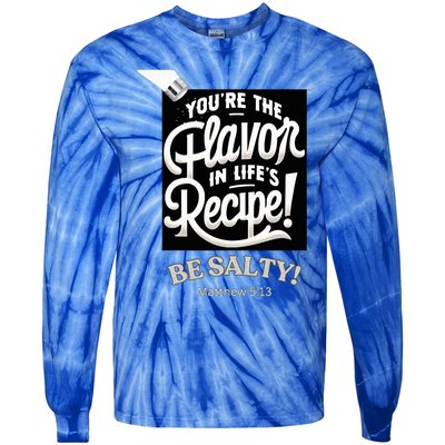 Be Salty Flavor Tie-Dye Long Sleeve Shirt