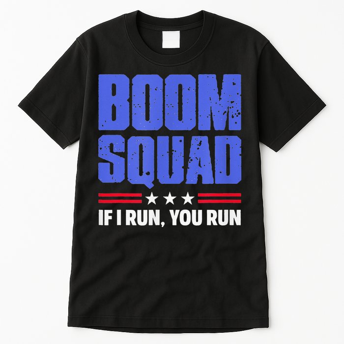 BOOM SQUAD Fireworks Director 4th of July Gift Tall T-Shirt