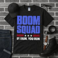 BOOM SQUAD Fireworks Director 4th of July Gift Tall T-Shirt