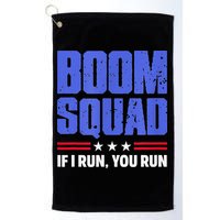 BOOM SQUAD Fireworks Director 4th of July Gift Golf Towel
