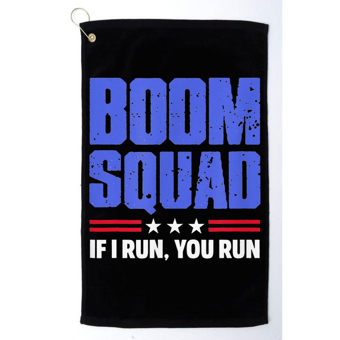 BOOM SQUAD Fireworks Director 4th of July Gift Golf Towel