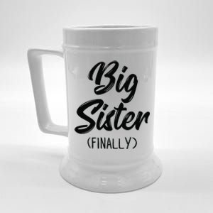 Big Sister Finally Toddlers Big Sister Beer Stein