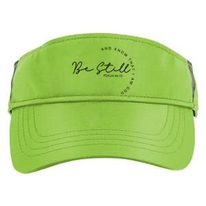 Be Still Faith Religious Jesus Christian Men Women Gifts Adult Drive Performance Visor