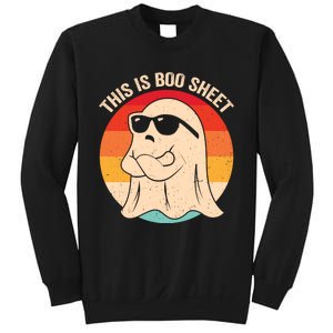 Boo Sheet Funny Halloween Graphic Sweatshirt