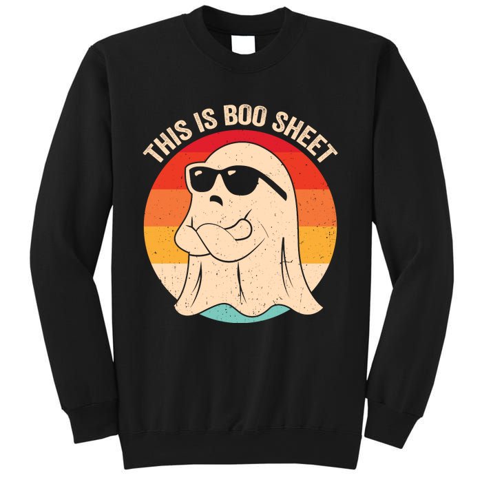 Boo Sheet Funny Halloween Graphic Sweatshirt