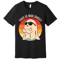 Boo Sheet Funny Halloween Graphic Premium T-Shirt