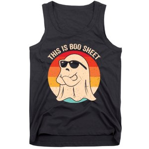 Boo Sheet Funny Halloween Graphic Tank Top