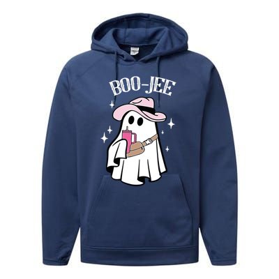 BooJee Stanley Funny Halloween Tumbler Inspired Ghost Performance Fleece Hoodie