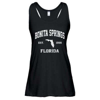 Bonita Springs Florida FL vintage state Athletic style Ladies Essential Flowy Tank