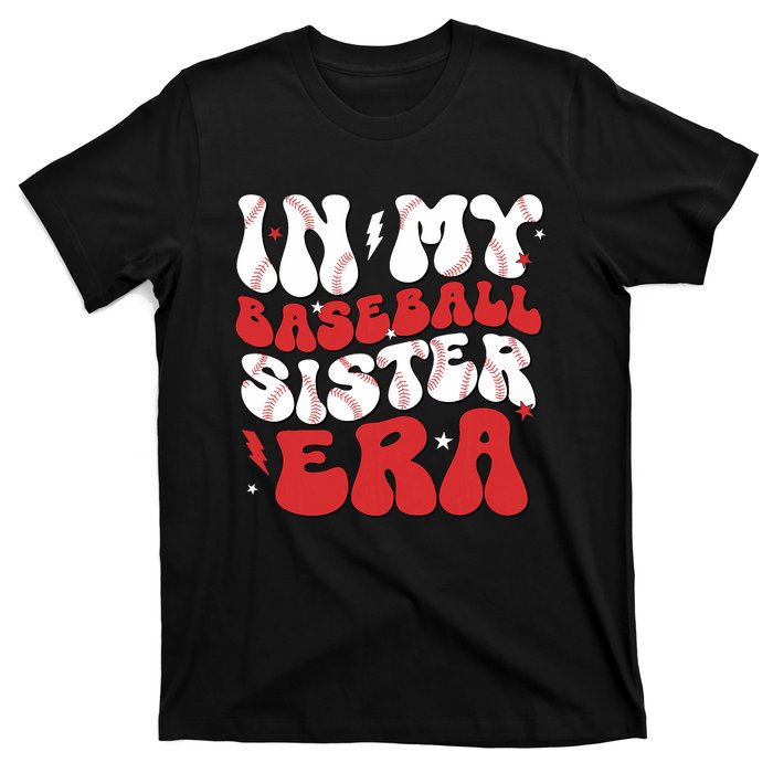 Baseball Sister Funny For Mothers Day T-Shirt