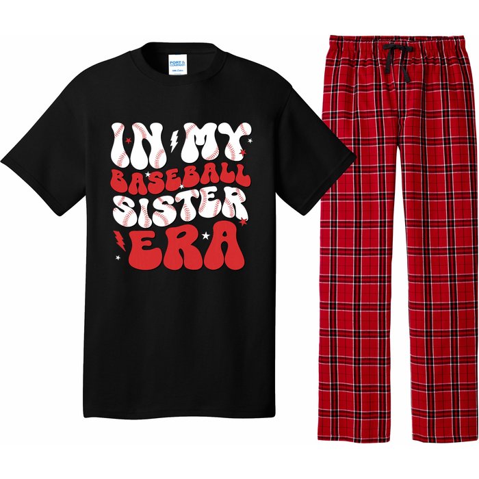 Baseball Sister Funny For Mothers Day Pajama Set