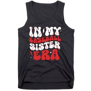 Baseball Sister Funny For Mothers Day Tank Top