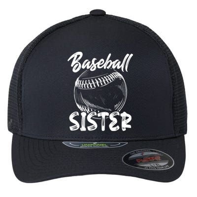 Baseball Sister For Wo Family Matching Players Team Flexfit Unipanel Trucker Cap