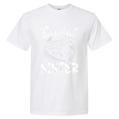 Baseball Sister For Wo Family Matching Players Team Garment-Dyed Heavyweight T-Shirt