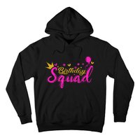 Birthday Squad Funny Birthday Party Girl Hoodie