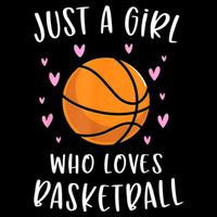 Basketball Shirt For Girls Just A Girl Who Loves Basketball Long Sleeve Shirt