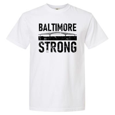 Baltimore Strong Francis Scott Key Bridge Garment-Dyed Heavyweight T-Shirt