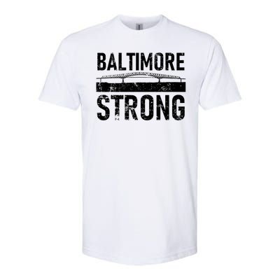 Baltimore Strong Francis Scott Key Bridge Softstyle CVC T-Shirt