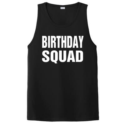 Birthday Squad Funny Gift Men Women Kids PosiCharge Competitor Tank