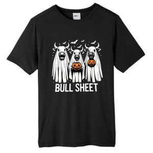 Bull Sheet Funny Ghost Cow Halloween Tall Fusion ChromaSoft Performance T-Shirt